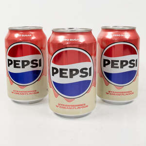Sugar Free: Pepsi Strawberries n Cream
