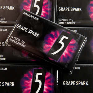 Sugar Free: Wrigley's 5 Grape Spark