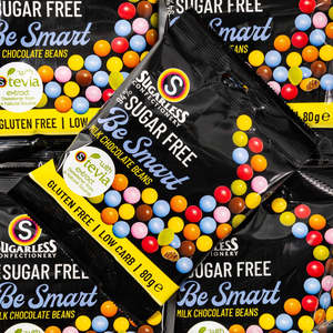 Sugar Free: Sugarless Be Smart Milk Chocolate Beans