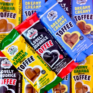 Caramel Toffee: Walkers Toffee Bars