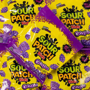 Sour Patch Kids: Sour Patch Kids Grape Peg Bag