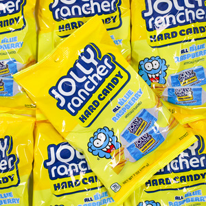 Novelty Lollies: Jolly Rancher Hard Candy Blue Raspberry 184g