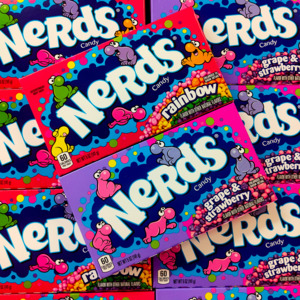 Novelty Lollies: Nerds Theatre Box 141.7g