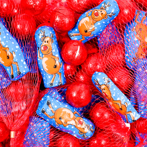 Christmas: Milk Choc Xmas Characters