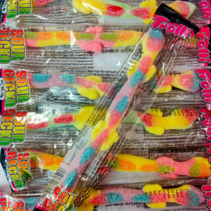 Wrapped Lollies: Trolli Sour Gecko