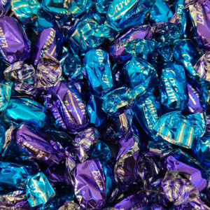 Wrapped Lollies: Caramel Eclairs