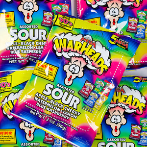 Warheads Assorted Sour Bag