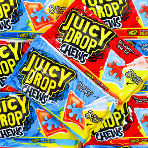 Novelty Lollies: Bazooka Juicy Drop Chews 67g
