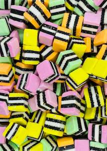Foams Fondants: Licorice Allsorts
