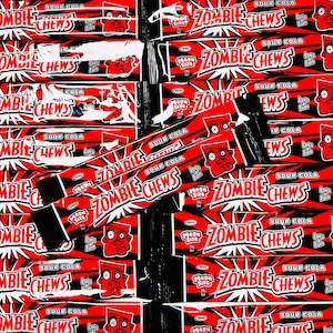 Extras: Zombie Chews- Sour Cola 28g