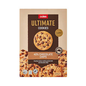 Coles Ultimate Cookies 400g