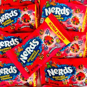 Gummies And Jellies: Dated Nerds Gummy Clusters Rainbow