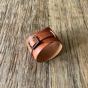 Buckled wrap cuff