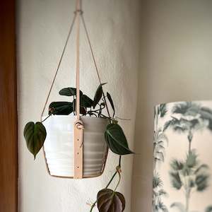 Leather Plant Hanger