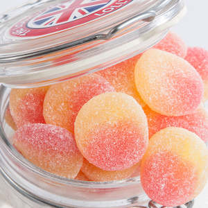 Soft Sweets: Fizzy Peaches - 100g