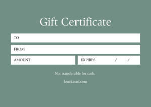 Lone Kauri Gift Card