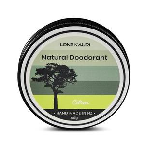 Natural Deodorant Tins 1: Natural Deodorant - Citrus