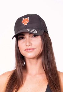 Products: Baseball Hat - Black with Meshed Back - LONEWOLF APPAREL