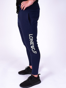 Products: Mens Blue Track Pants - LONEWOLF APPAREL