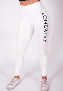 Products: Standard Leggings - White - LONEWOLF APPAREL