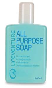 Lifeventure All Purpose Soap 200ml
