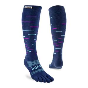 Injinji Nz Performance Toesocks: Injinji Snow Midweight Thermolite Sock - Over the Calf