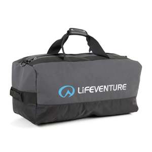 Travel And Duffel Bags: Lifeventure Expedition Duffle 100L - Charcoal/Black
