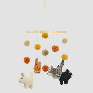 Felted Mobile Handmade in Nepal