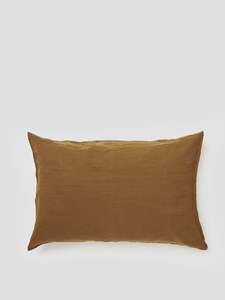 Citta: Città | Ochre Linen Pillowcase Pair