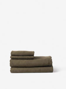 Citta: Ivy Linen Fitted Sheet