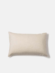 Citta: Città | Chambray Linen Pillowcase Pair | Oatmeal