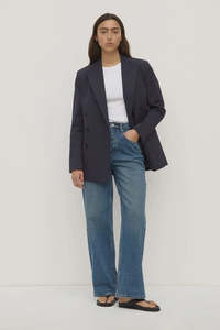 Sale: Ellen Double Breasted Blazer | True Navy