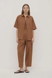 Tops: Joni Short Sleeve Shirt | Earth