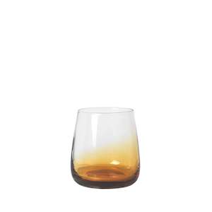 Glassware: Broste | Amber Tumbler | Set of 4