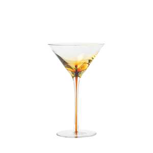 Glassware: Broste | Amber Martini Glass | Set of 4