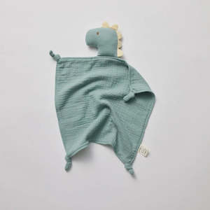 All Brands: Over The Dandelions | Organic Muslin Dinosaur Lovey