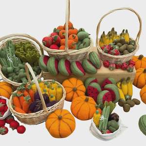 Kids: Little Lammies | Felted Vegetables