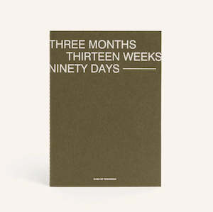 Made of Tomorrow | Three Monthly Planner