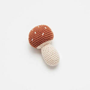 Kids: Over The Dandelions | Crochet Mushroom Rattle