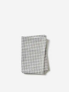Città | Gingham Washed Cotton Tea Towel