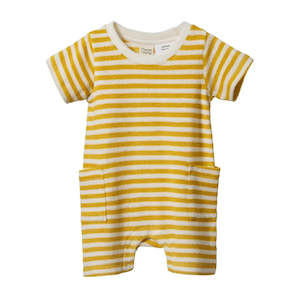 Nature Baby | Ocean Suit | Golden Sea Stripe