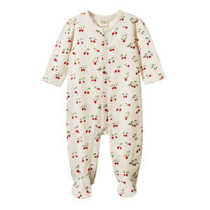 Kids Clothing: Nature Baby | Lucy Suit | Strawberry Blush