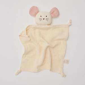 Gifts For Baby: Over The Dandelions | Organic Muslin Mouse Lovey