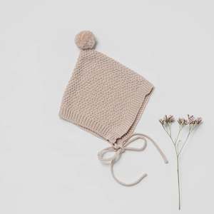 Gifts For Baby: Over The Dandelions | Organic Cotton Baby Bonnet