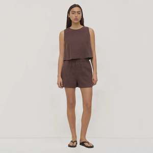 Assembly Label | Everyday Linen Short | Espresso
