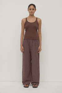 Assembly Label | Charlie Rib Tank | Espresso