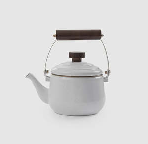 Kitchen Table: Barebones | Enamel Teapot
