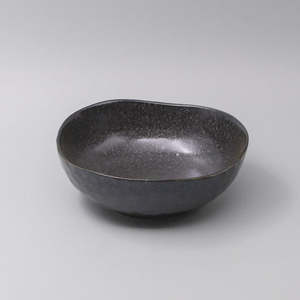 Matte Black | Uneven Large Bowl