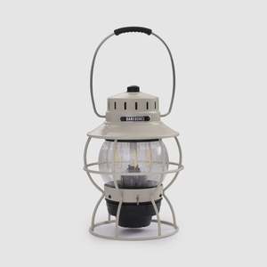 Living: Barebones | Railroad Lantern | Vintage White