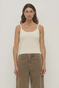 Assembly Label | Carina Wool Tank | Cream